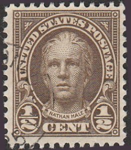 # 653 Used Olive Brown Nathan Hale