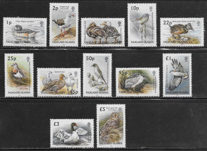 Falkland Islands Scott #'s 830 - 841 MNH