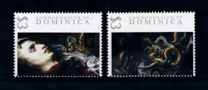 [76462] Dominica 2009 Painting Rubens Head of Medusa  MNH