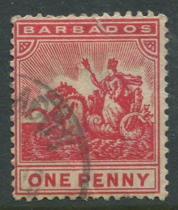 STAMP STATION PERTH Barbados #93 Definitive Issue Used Wmk 3 -1904-1910