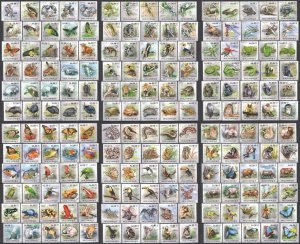 B0378 2011 Mozambique Birds Animals Butterflies Fishes Fauna Full Set Mnh