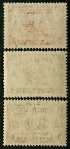 Australia #147-149 Mint Set