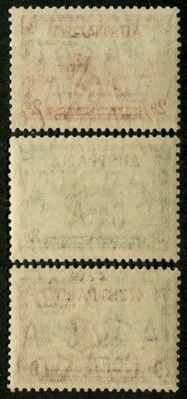 Australia #147-149 Mint Set