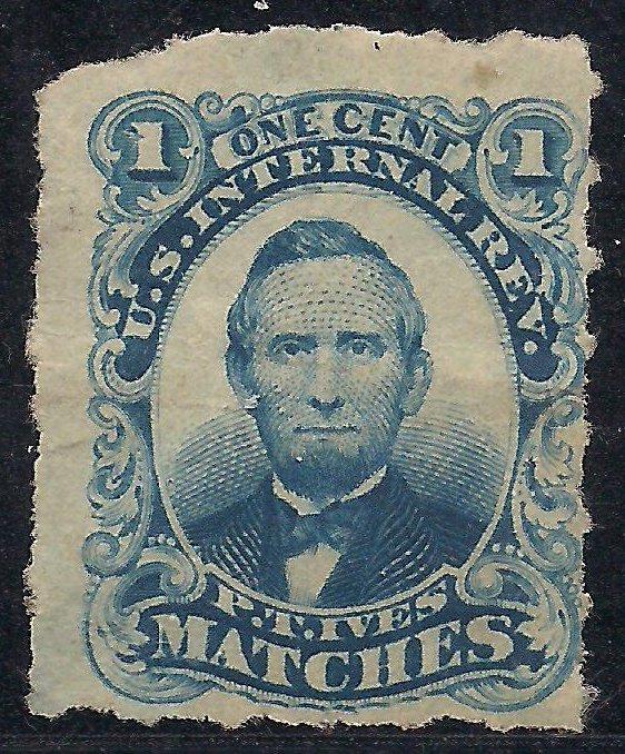 RO117d Used F Match, lt crs, piece missing UL.