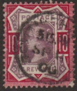 Great Britain #121 used 10p Victoria