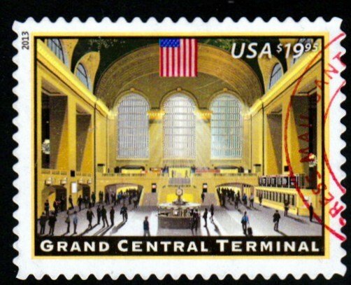 SC# 4739 - ($19.95) - Grand Central Terminal, Used Single
