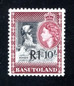 Basutoland 71b, VF, MNH, Post Office Fresh, CV $32.50  .....0510045