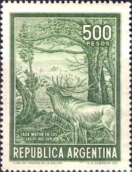 Argentina; 1966: Sc. # 829: **/MNH Single Stamp