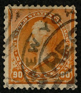 USA 229 F/VF, normal cancel, tear, priced right Retail $135