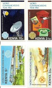 Kenya 243-246 MNH
