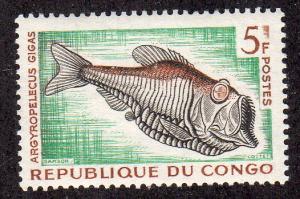 Congo (PR) 100 - Mint-NH - Hatchet Fish (cv $0.80)