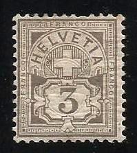 Switzerland #70  MH