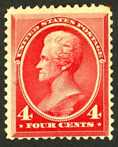 U.S. #215 MINT OG HR