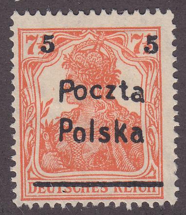 Poland 73 Germania O/P 1919