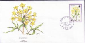 Uganda FDC SC# 759 Gnidia Flower L376