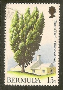 Bermuda   Scott 299   Tree   Used