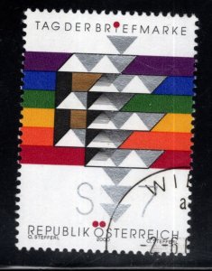 Austria Scott 1818 Used CTO on various corners stamp day 2000