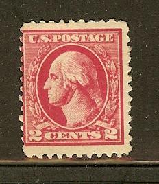 Scott #528B, 2c Washington, Type VII, MNH