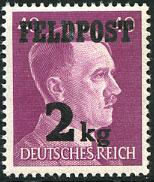 Germany MQ3 MNH  - Hitler Overprint