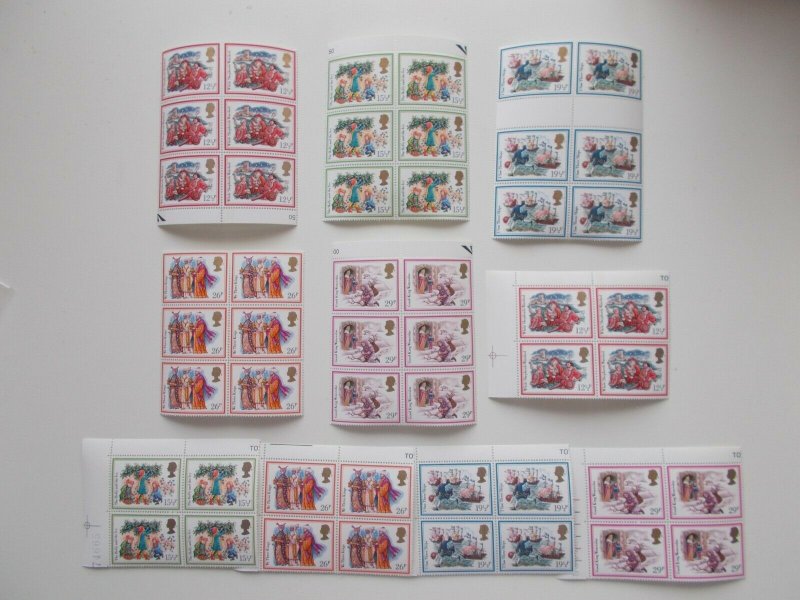 GB Wholesale Offer 1982 Christmas Carols x 10 Sets U/M Great Price + FREE p&p