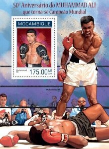 2014 MOZAMBIQUE  MNH. MUHAMMAD ALI     |  Michel Code: 7179 / Bl.875