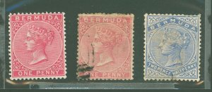 Bermuda #19/19a/22 Used