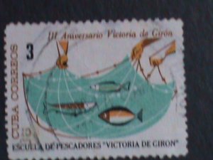 ​CUBA-1964-SC#826  3RD ANNIVERSARY-BAY OF PIGS INVASION USED VERY FINE