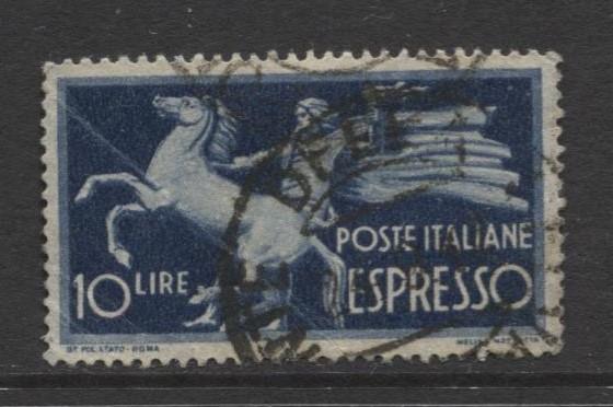 Italy - Scott E20 - Expresso Post -1945 - Used - Single 10 Lira Stamp