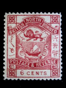 NO. BORNEO - SCOTT# 41 - MH - CAT VAL $20.00