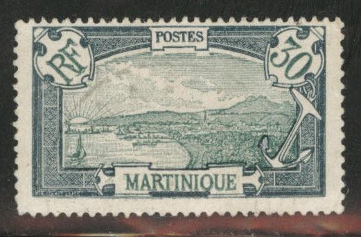 Martinique Scott 80 Used from 1908-30 set 1927