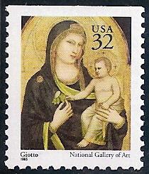 #3003a, Single.  \Madonna & Child\  MNH  32 cent