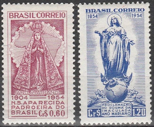 Brazil #805-6  F-VF Unused  (K1530)