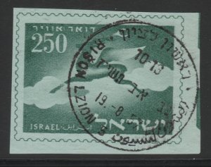 ISRAEL Postal Stationery Cut Out A17P30F38506-