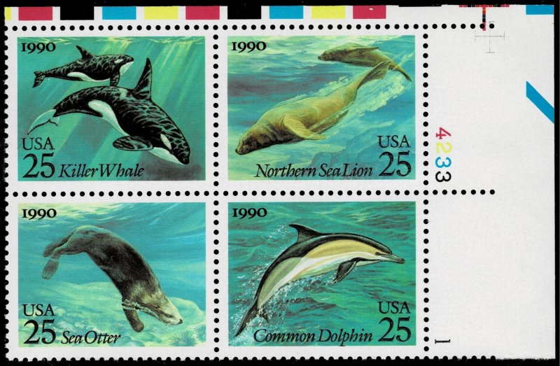 United States 2508-2511 plate block - MNH - UR 4233  1