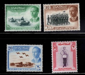 IRAQ Scott 181-184 MH* Army Day stamp set