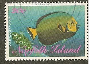 Norfolk Is.     Scott  647       Fish   Used