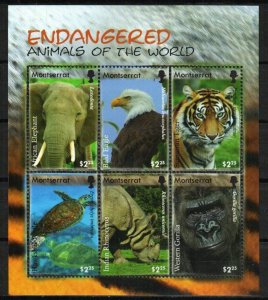 Montserrat Stamp 1202  - Endangered animals