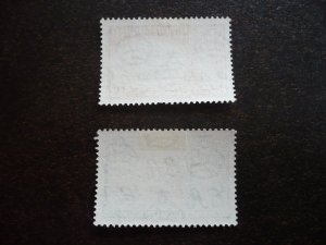 Stamps - North Borneo - Scott# 277-278 - Mint Hinged Part Set of 2 Stamps