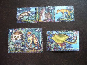 Stamps - Australia - Scott# 1617-1622 - Mint Never Hinged Set of 6 Stamps