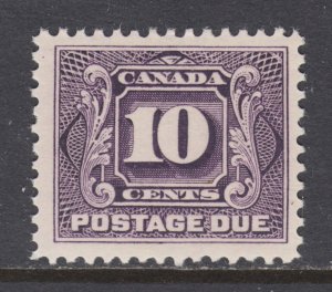 Canada Sc J5 MLH. 1928 10c violet Postage Due, fresh, bright, VLH, F-VF