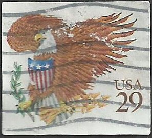 # 2595 USED EAGLE AND SHIELD    