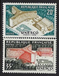 France 893-94 MNH UNESCO M1202-3