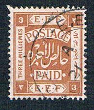 Palestine 6 Used Postage Paid (BP3524)