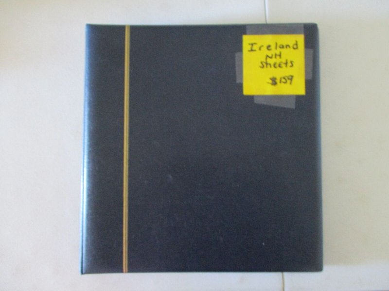 Mint NH Ireland Sheet Lot in Hingeless Album