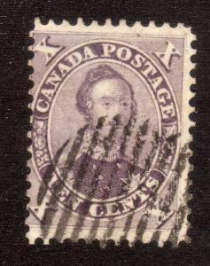 Canada #17 perf 12.Used.