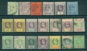 Straits Settlements #109-128  Mixed M&U  Scott $501.05  1...