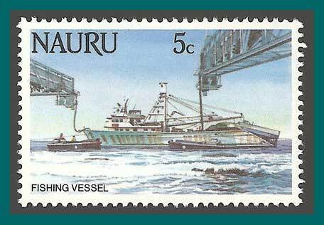 Nauru 1984 Fishing Trawler, 5c MNH  287,SG305