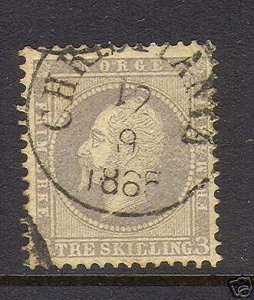 Norway #3 VF Used