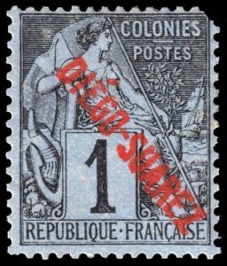 Diego-Suarez - Scott 13 - Mint-Hinged - Missing Corner - Gum Damage