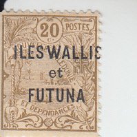 1920 Wallis & Futuna NC Ovprt (Scott 10) MHR Tear
